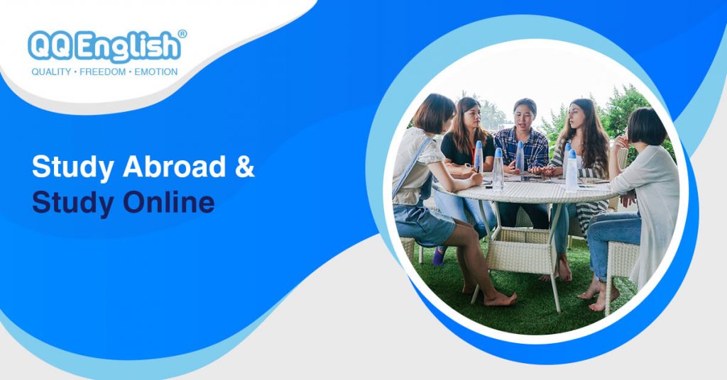 線上英文課程 or 出國遊學，好難選 ? 我兩個都要!！