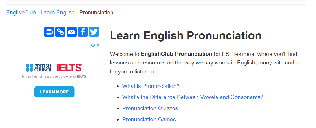 Топ-10 бесплатных ресурсов для изучения английского языка 11 english club