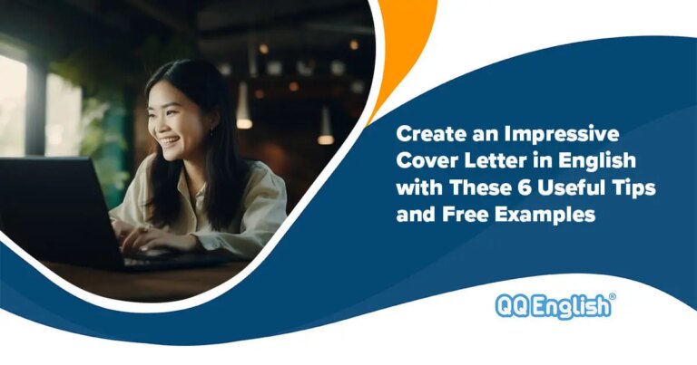 Create an impressive cover letter in English